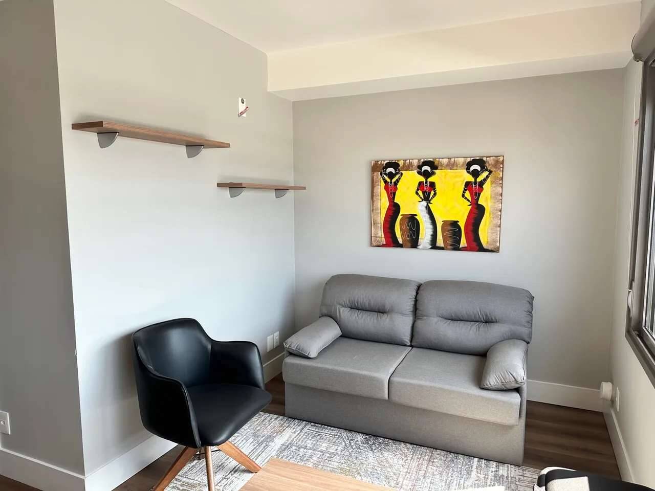 Apartamento à venda com 1 quarto, 41m² - Foto 3